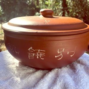 Red Clay Chinese steamer Pot casserole cooker